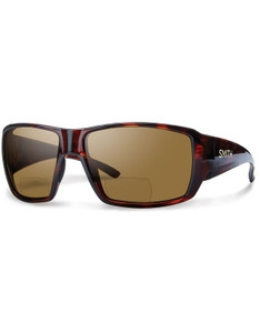 Smith Guide's Choice Sunglasses Bifocal Polarized in Matte Havana with Brown